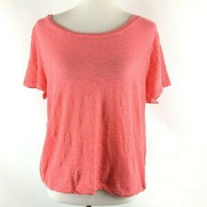 BP Coral Cotton Blend Crewneck Tee